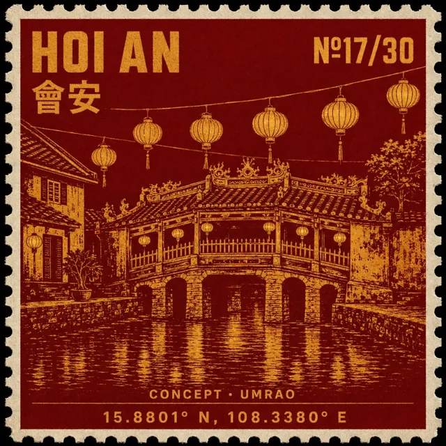 Hoi An stamp