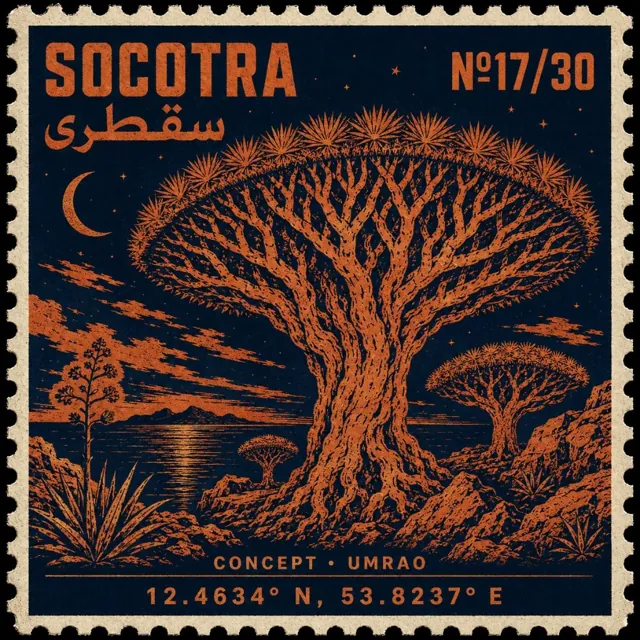 Socotra stamp