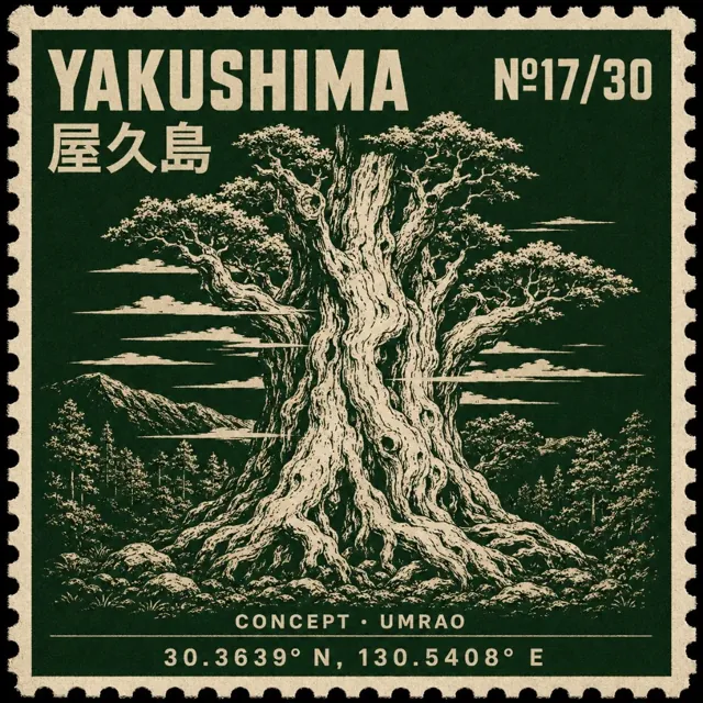 Yakushima stamp